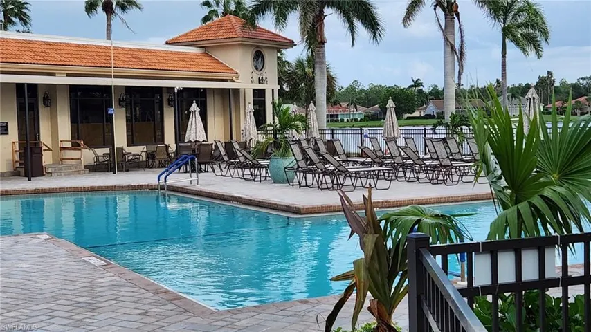 Community Pool with Spa