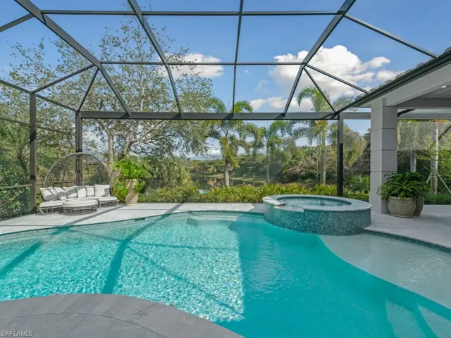 Screened Pool and Spa