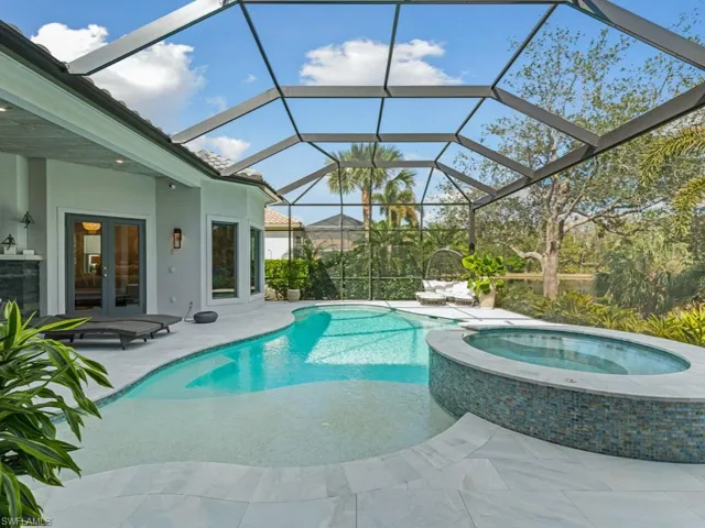 Screened Pool and Spa