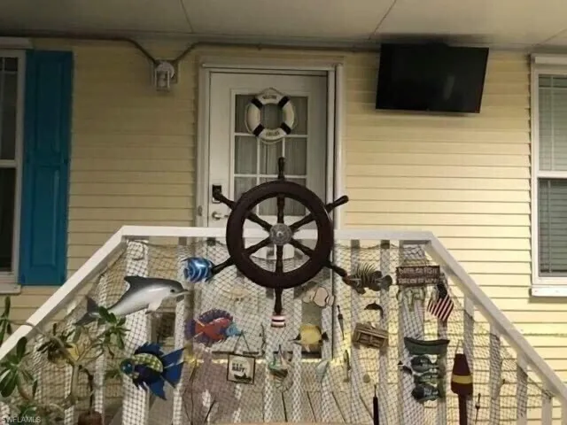 Doorway to property