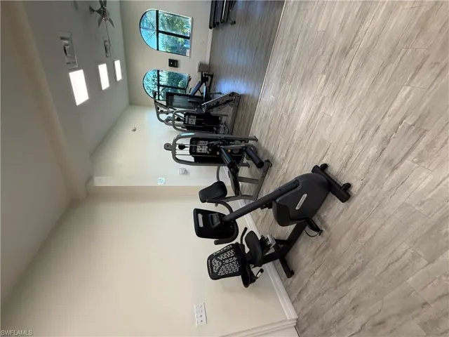 View of gym