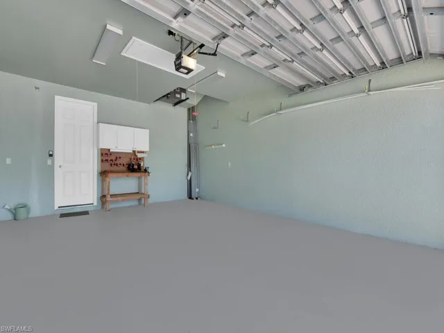 Workbench In Garage
