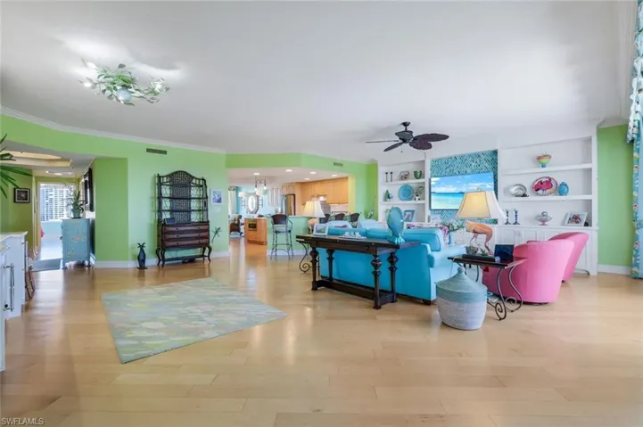 Living room to entry - great living space!
