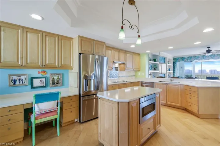 Kitchen to Veranda for quite time.