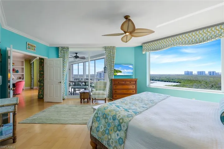Master Suite - with WOW views of water.