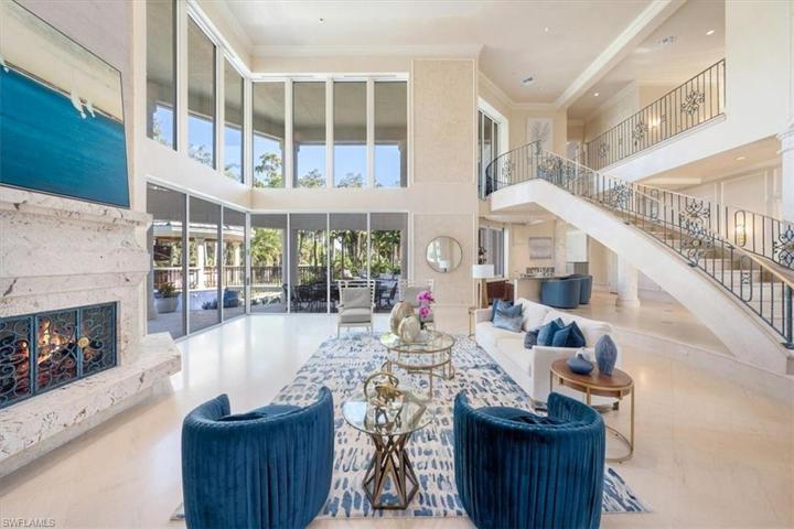 Grand formal living area