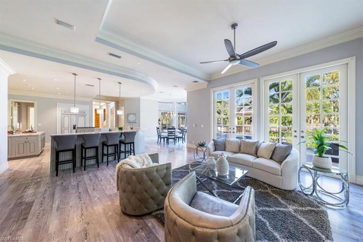 light filled family room
