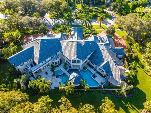 Stunning arial view of the backyard