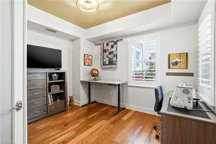 Flex room - perfect for a dining room, office or den.