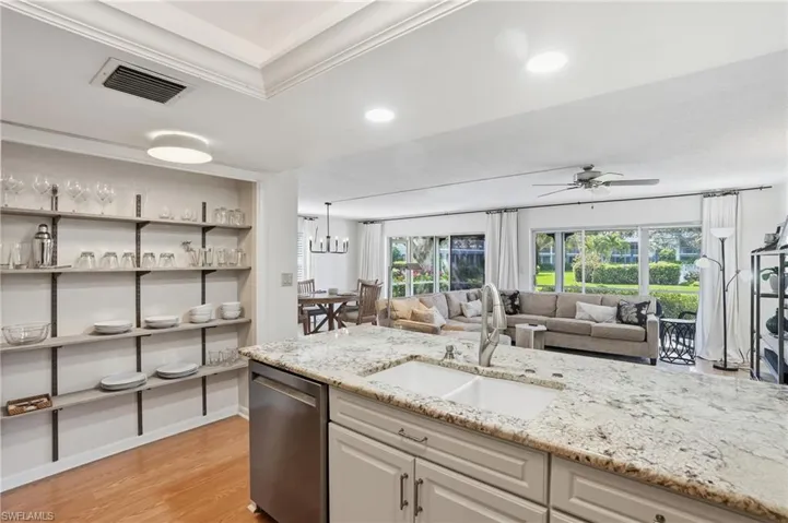 Additional pantry not shown