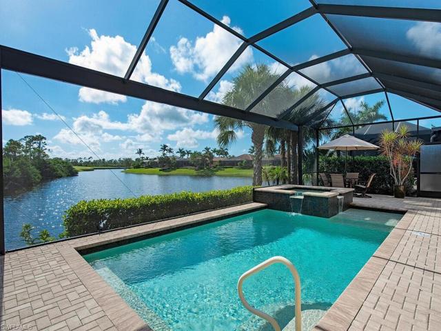 Lanai with pool and spa and lake views!