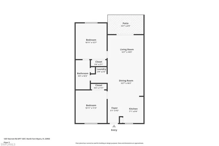 1201  Barrett  RD, North Fort Myers, FL 33903