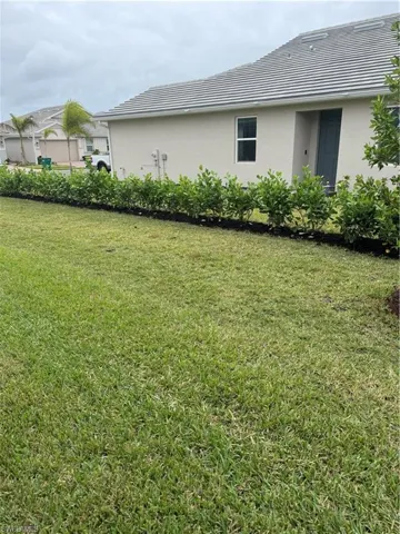 added privacy hedge