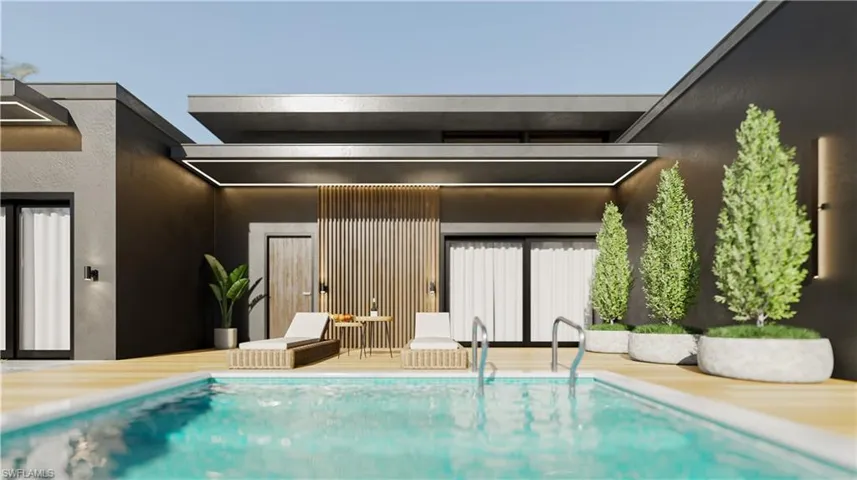View of swimming pool