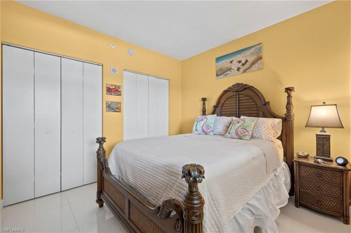 Second bedroom with two large closets