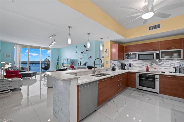 Perfect water views and SUNSETS from the kitchen, living and dining rooms.