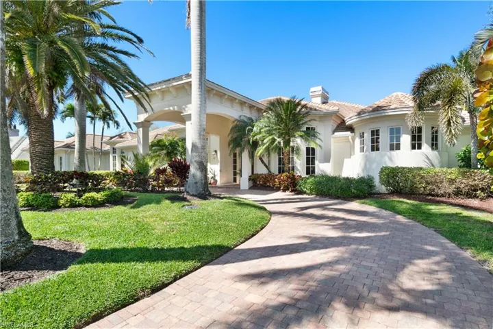 Your guests can enter from the Portico to this amazing home