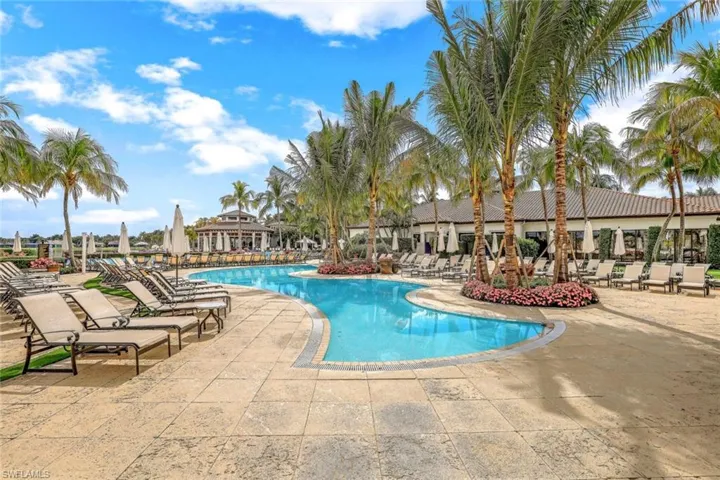 Resort style community pool