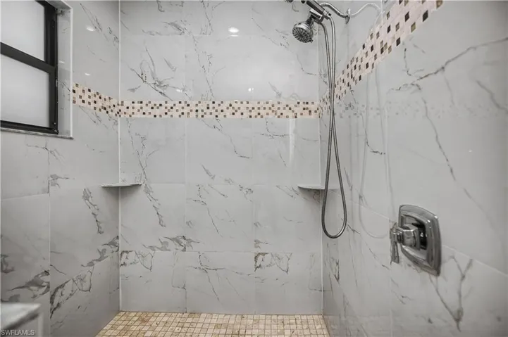 Window in shower to allow natural light in