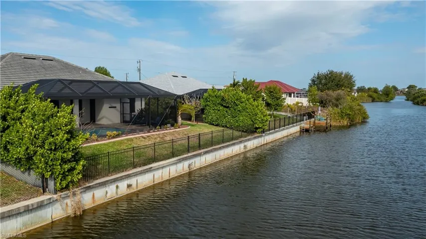 Wide canal for fishing or kayaking