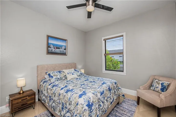 Light and bright second bedroom