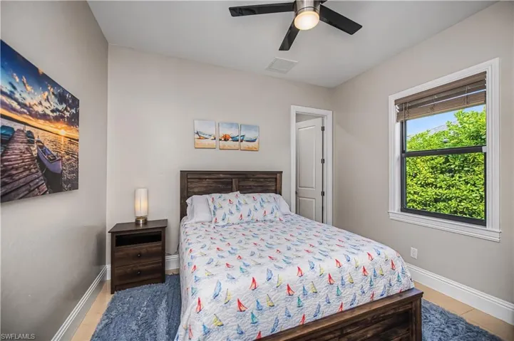 Third bedroom with walk-in closet