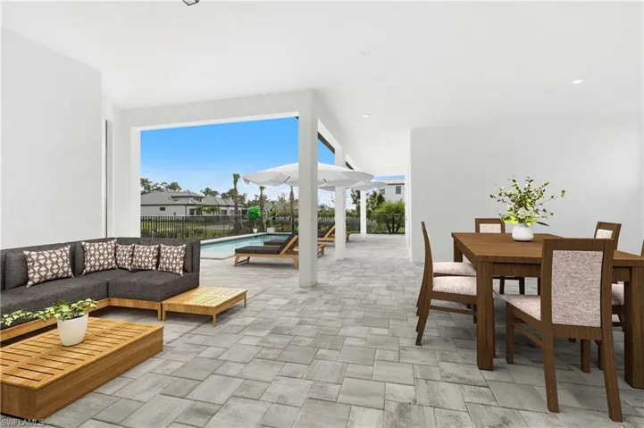 Virtually Staged Lanai