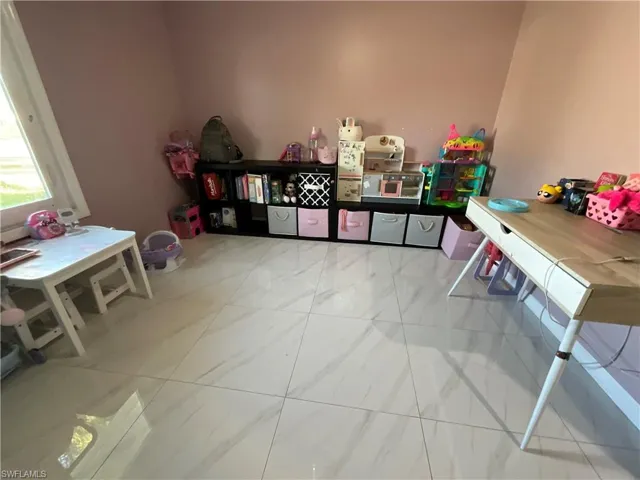 View of rec room