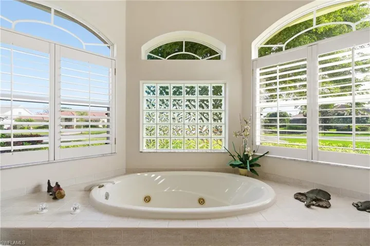 Bathroom featuring a jacuzzi tub with jets
