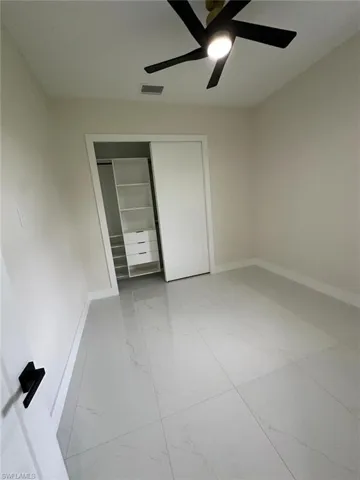 Bedroom #2 with Built-in Cabinets