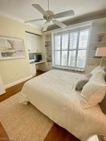 Newly painted guest bedroom. New bed including bedding, night stand, lamps and wall art may be purchased seperately.