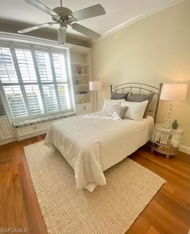 Newly painted guest bedroom. New bed including bedding, night stand, lamps and wall art may be purchased seperately.