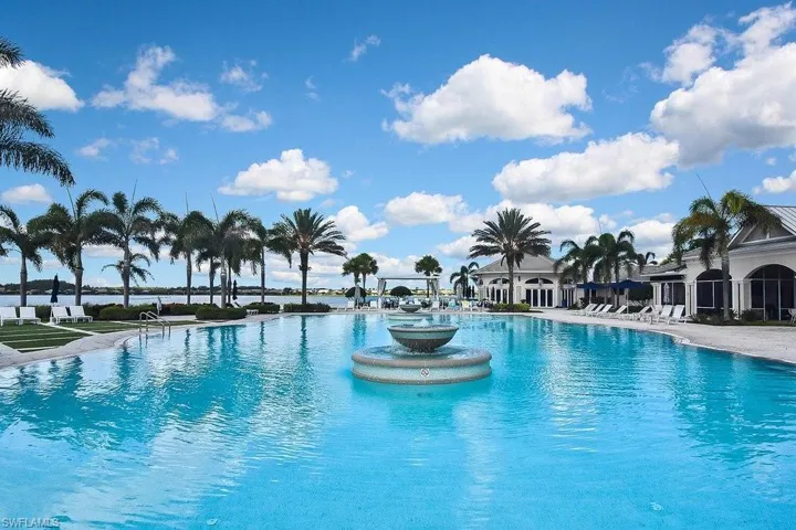 View of clubhouse swimming pool