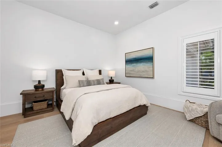 Bedroom featuring light hardwood / wood-style flooring