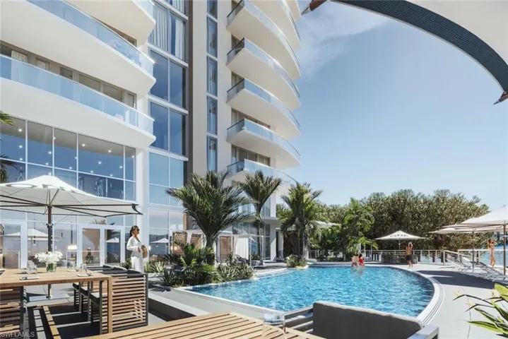 View of pool