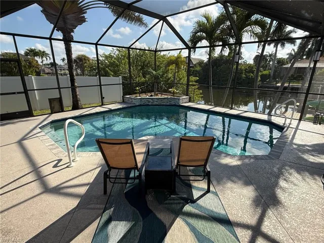 Recently Resurfaced Pool with new Tile
