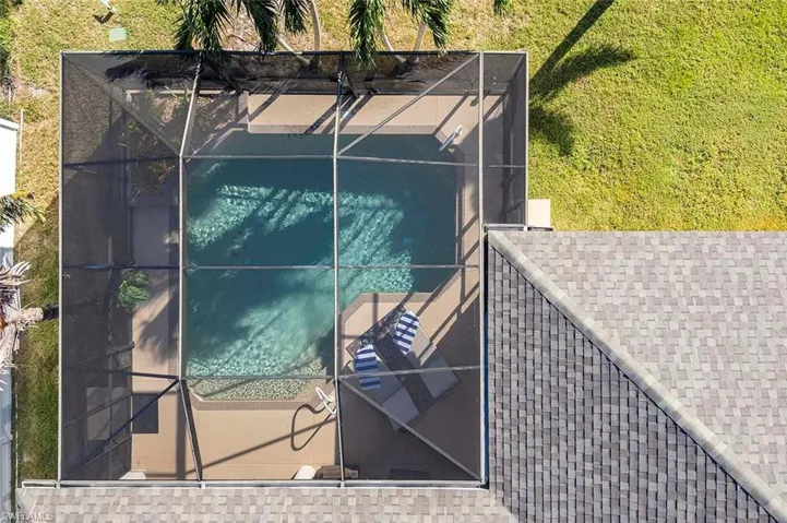 Aerial Pool View