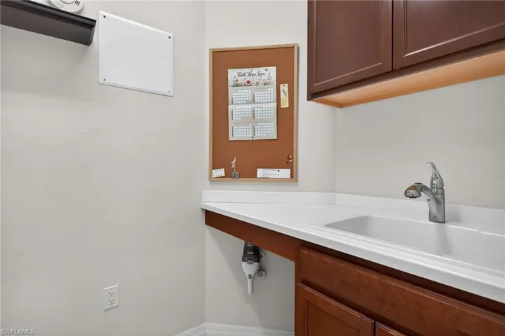 Laundry Cabinet and Utility Sink