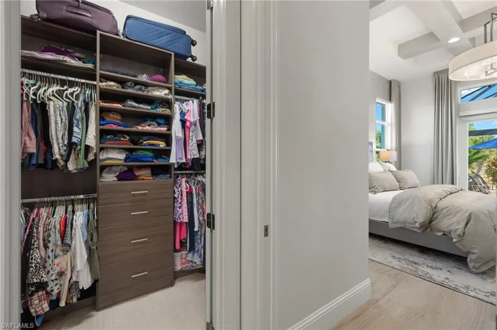 View of closet