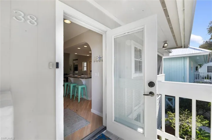 Entrance to property