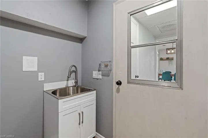Washroom with a sink