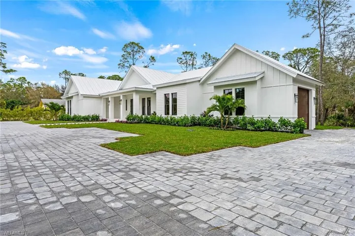 Side view of home