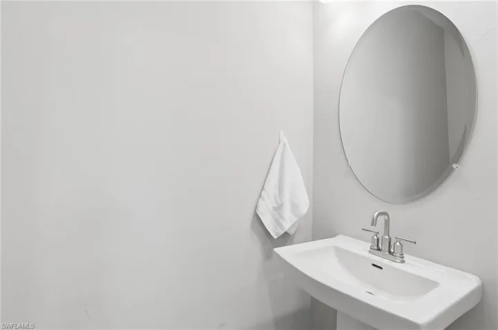 Bathroom featuring a sink