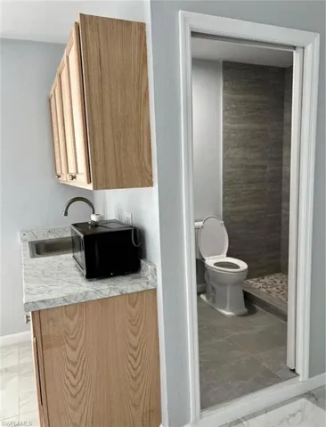 Efficiency bathroom