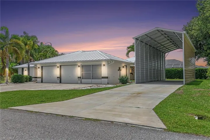 Fresh exterior painting - 23531 Dunstan Ave. Port Charlotte FL