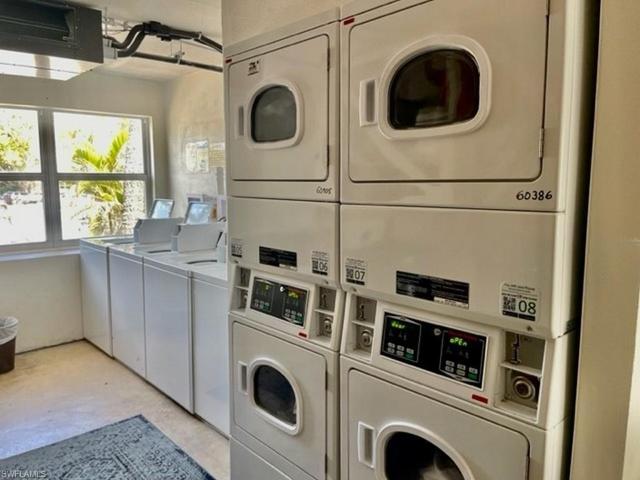 In house shared laundry room