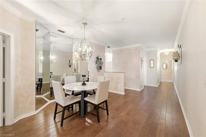 Dining area or Den, multiple uses.