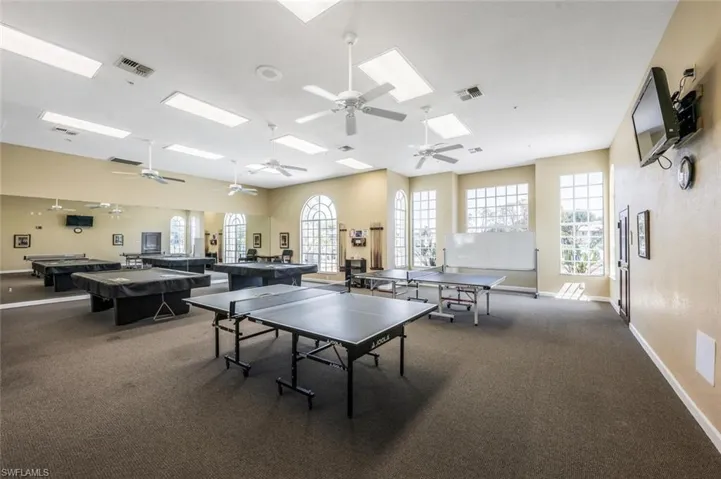 Glen Eagle game room