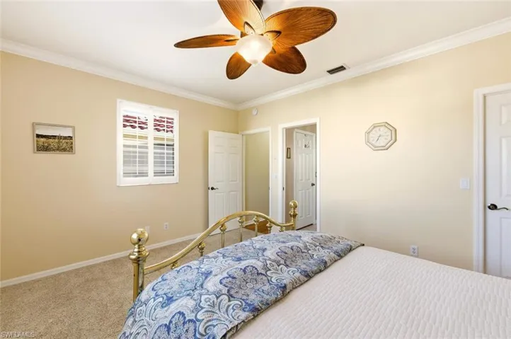 Guest Bedroom 1 with queen bed