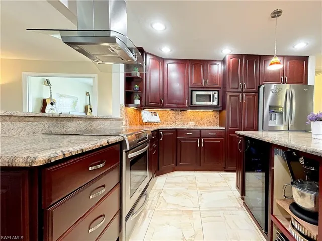 oversized kitchen